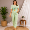 Love Heart Printed Night Suit