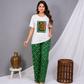 Channel Printed Night Suit
