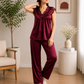 2 Piece Silk Froq Style Night Suit – Soft & Comfortable Summer Wear