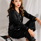 2 Piece Silk Button Style Night Suit – Soft Summer Sleepwear