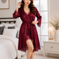 3 Piece Silk Shorts Nightwear
