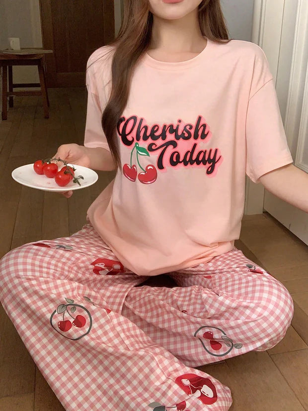 Cherish Today Printed Night Suit