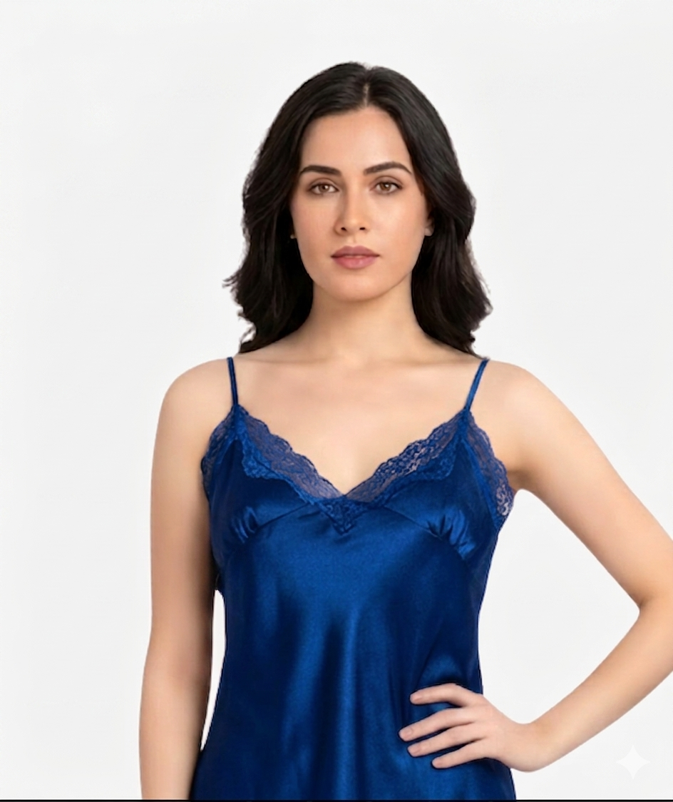 4 Piece Silk Nightwear Set