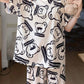 Midnight Teddy Printed Night Suit