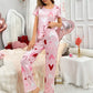 Valentine Printed Night Suit