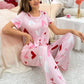 Valentine Printed Night Suit