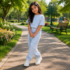 Water Flower Kids Night Suit