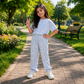 Water Flower Kids Night Suit
