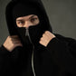 Balaclava Ninja Zipper Hoodie Jacket
